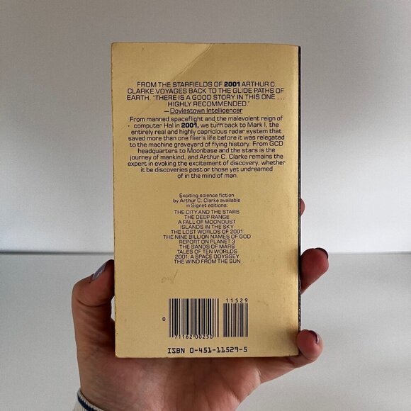 1970s Glide Path by Arthur C. Clarke Signet Paperback #451 Vintage WWII Fiction - Picture 3 of 5